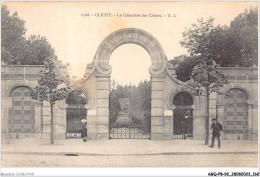 AGQP8-0669-92 - CLICHY - Le Cimetière Des Chiens  - Clichy