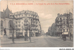 AGQP8-0667-92 - BOULOGNE-SUR-SEINE - La Grande Rue Prise De La Place Bernad-palissy  - Boulogne Billancourt