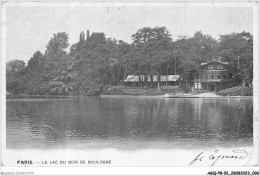 AGQP8-0637-92 - PARIS - Le Lac Du Bois De BOULOGNE - Boulogne Billancourt