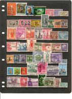 COLOMBIA   50 DIFFERENT USED (STOCK SHEET NOT INCLUDED) (CONDITION PER SCAN) (Per50-11) - Kolumbien