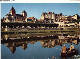 AGQP7-0502-41 - SAINT-AIGNAN-SUR-CHER - Le Chateau Ett L'église Se Reflétant Dans Le Cher  - Saint Aignan