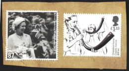 Mint Stamps Queen Elizabeth II, Musical Horn From UK GB - Nuevos