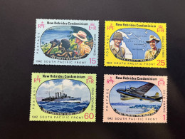 11-5-2024 (stamp) New / Unused - New Hebrides / Nouvelle Hébrides - South Pacific Front (4 Values) - Vanuatu (1980-...)