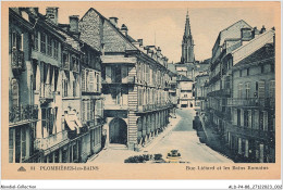 ALDP4-88-0302 - PLOMBIERES-LES-BAINS - Rue Liétard Et Les Bains Romains - Plombieres Les Bains