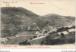 ALDP3-88-0275 - PLAINFAING - La Truche - Col Et Roche De Rovémont - Plainfaing