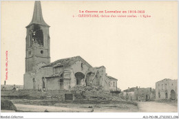 ALDP10-88-0949 - CLEZENTAINE - Théâtre D'un Violent Combat - L'église - Rambervillers