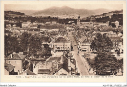 ALDP7-88-0610 - SAINT-DIE - Vue D'ensemble Sur La Partie Nord - Au Fond Le Massif De La Bure - Saint Die