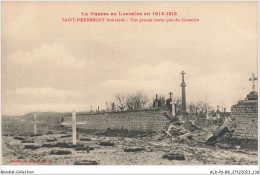 ALDP6-88-0569 - SAINT-PIERREMONT Bombardé - Une Grande Tombe Près Du Cimetière - La Guerre En Lorraine En 1914-1915 - Epinal