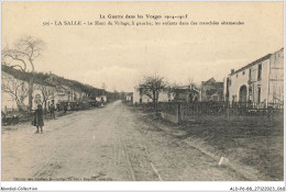 ALDP6-88-0531 - LA SALLE - Le Haut Du Village - La Guerre Dans Les Vosges 1914-1915 - Saint Die