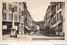 ALDP11-88-1126 - EPINAL - Rue Rualménil Avec Statue Pinau - Epinal