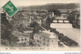 ALDP11-88-1111 - EPINAL - Vue Générale Et Les Ponts Sur La Moselle - Epinal