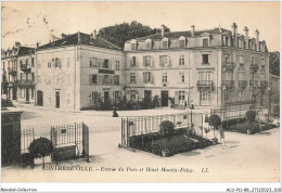 ALDP11-88-1006 - CONTREXEVILLE - Entrée Du Parc Et Hôtel Martin-félix - Contrexeville