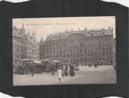 128933          Belgio,     Bruxelles,   Grand"Place,   Maison  Des  Corporations,   VG    1907 - Plätze