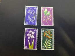 11-5-2024 (stamp) New / Unused - New Hebrides / Nouvelle Hébrides - Orchid Flowers (4 Values) - Vanuatu (1980-...)