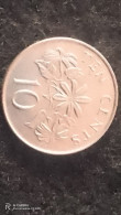 SİNGAPUR--1993        10  CENT           XF - Singapour