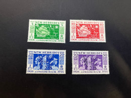 11-5-2024 (stamp) New / Unused - New Hebrides / Nouvelle Hébrides - 1906-1956 (4 Values) - Vanuatu (1980-...)