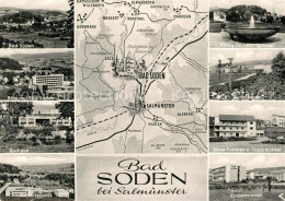 72952613 Bad Soden-Salmuenster Stadtpanorama Kurhaus Kurmittelhaus Koenig Heinri - Other & Unclassified