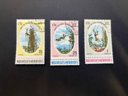 11-5-2024 (stamp)  Used - New Hebrides / Nouvelle Hébrides - Pentecost Island (3 Values) - Vanuatu (1980-...)