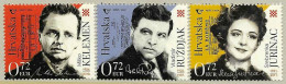 HR 2024-1664-6 FAMOUS CROATS.3v, MNH - Kroatien