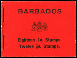 Barbados, 1913, SG SB 2, Postfrisch - Barbades (1966-...)