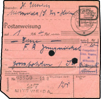 SBZ - Ostsachsen, 1945, Brief - Other & Unclassified
