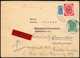 Bundesrepublik Deutschland, 1953, 137 + 128, Brief - Autres & Non Classés