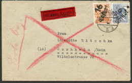 SBZ Handstempel Bezirk 16, 1948, 174 + 180, Brief - Andere & Zonder Classificatie