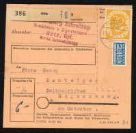 Bundesrepublik Deutschland, 1954, 136 EF, Brief - Sonstige & Ohne Zuordnung