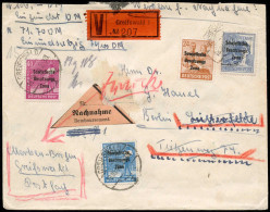 Sowjetische Zone, 1948, 189, 190, 193, 196, Brief - Otros & Sin Clasificación