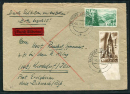 Französische Zone Baden, 1947, 12 + 13, Brief - Altri & Non Classificati