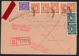 Amerik.+Brit. Zone (Bizone), 1946, 919 + 935, U.a., Brief - Sonstige & Ohne Zuordnung