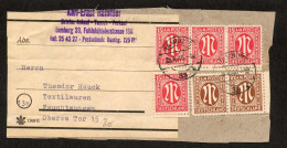 Amerik.+Brit. Zone (Bizone), 1946, 6(2) + 8(4), Brief - Sonstige & Ohne Zuordnung