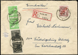 Berlin, 1949, 31 + 1 (2), 4 (2), Brief - Andere & Zonder Classificatie