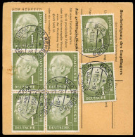 Bundesrepublik Deutschland, 1954, 194 (7) + 183, Brief - Sonstige & Ohne Zuordnung