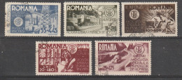 1945 -  Association Générale Des Ingénieurs Mi No 903/907 - Used Stamps