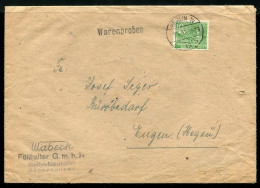 Berlin, 1952, 47 EF, Brief - Altri & Non Classificati