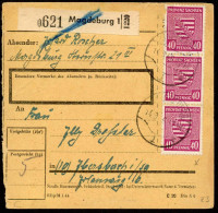 SBZ - Provinz Sachsen, 1945, 84Xc (3), Brief - Autres & Non Classés
