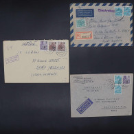 DDR, 1955, 421 U.a. - 442(2)+438, Brief - Altri & Non Classificati