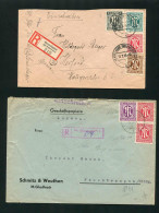 Amerik.+Brit. Zone (Bizone), 1945, 5(2) + 29 U.a., Brief - Autres & Non Classés