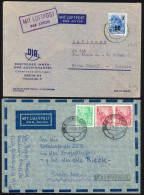 DDR, 1955, 441 EF - U.a., Brief - Autres & Non Classés