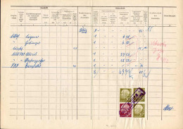 Bundesrepublik Deutschland, 1960, 261(3) + 186, Brief - Andere & Zonder Classificatie