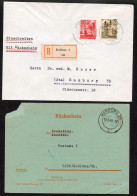 Französische Zone Rheinland Pfalz, 1949, 39 + 40, Brief - Andere & Zonder Classificatie