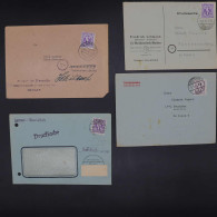 Amerik.+Brit. Zone (Bizone), 1945, 1 EF, Brief - Autres & Non Classés