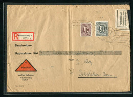 Amerik.+Brit. Zone (Bizone), 1945, 32 + 27, Brief - Other & Unclassified