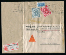 Bundesrepublik Deutschland, 1952, 137, 134, Brief - Andere & Zonder Classificatie