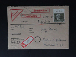 DDR, 1950, 253 + 252(2) - 253 EF, Brief - Altri & Non Classificati