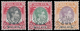 Malaiischer Staatenbund Brit. Milit. Verw., 1945, 1-13, 15 Spec. ... - Otros - Asia