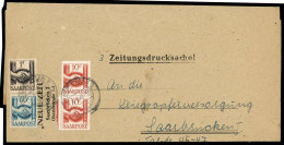 Saar, 1948, 239(2),240,241, Brief - Sonstige & Ohne Zuordnung