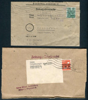 Amerik.+Brit. Zone (Bizone), 1948, 38 I EF - 42 II EF, Brief - Other & Unclassified