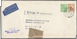 Berlin, 1951, 43 + 47, Brief - Sonstige & Ohne Zuordnung